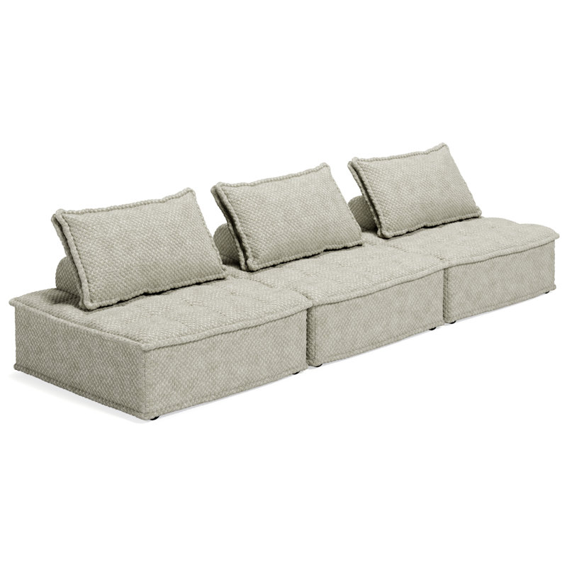 Canapé modulaire sans accoudoirs 117 po Bales