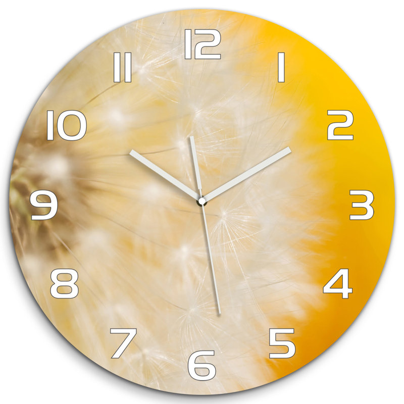 Jivitza Glass Wall Clock