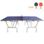 Ensemble de table de ping-pong pliable et portatif de 8 pieds de taille moyenne pour jeux de société avec filet, 2 raquettes de tennis de table et 3 balles-126243749