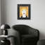 «Icon Blonde Bombshell», art encadré