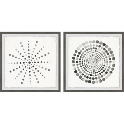 « pointéed portal diptych », ensemble de reproductions d’art encadrées