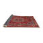 Tapis rouge/beige/gris traditionnel Albarado-1058831721