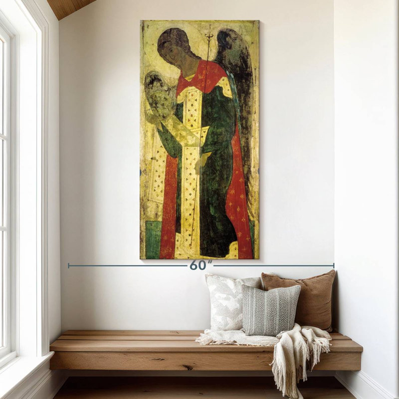 Archangel Gabriel, 54" H x 27" W