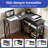 360° Rotating L-Shaped Writing Desk with Storage-1798653149