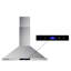 Hotte murale convertible 30 pouces 700 CFM en acier inoxydable