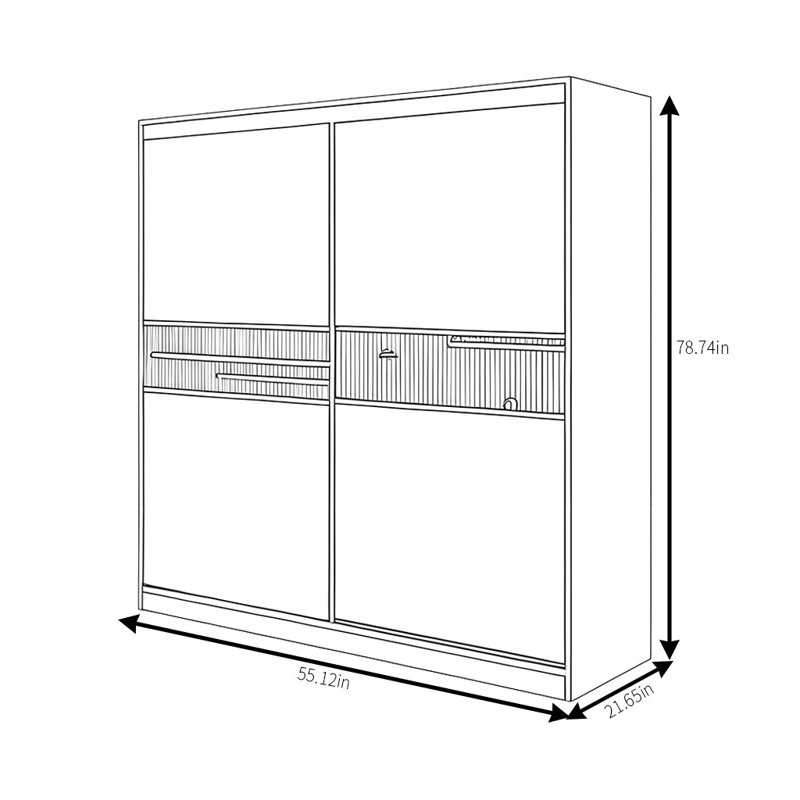 Aurianna, 79" H x 55" W x 22" D
