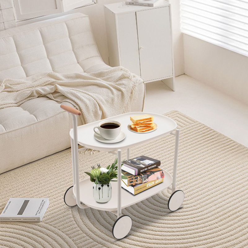 Chariot de rangement, Blanc