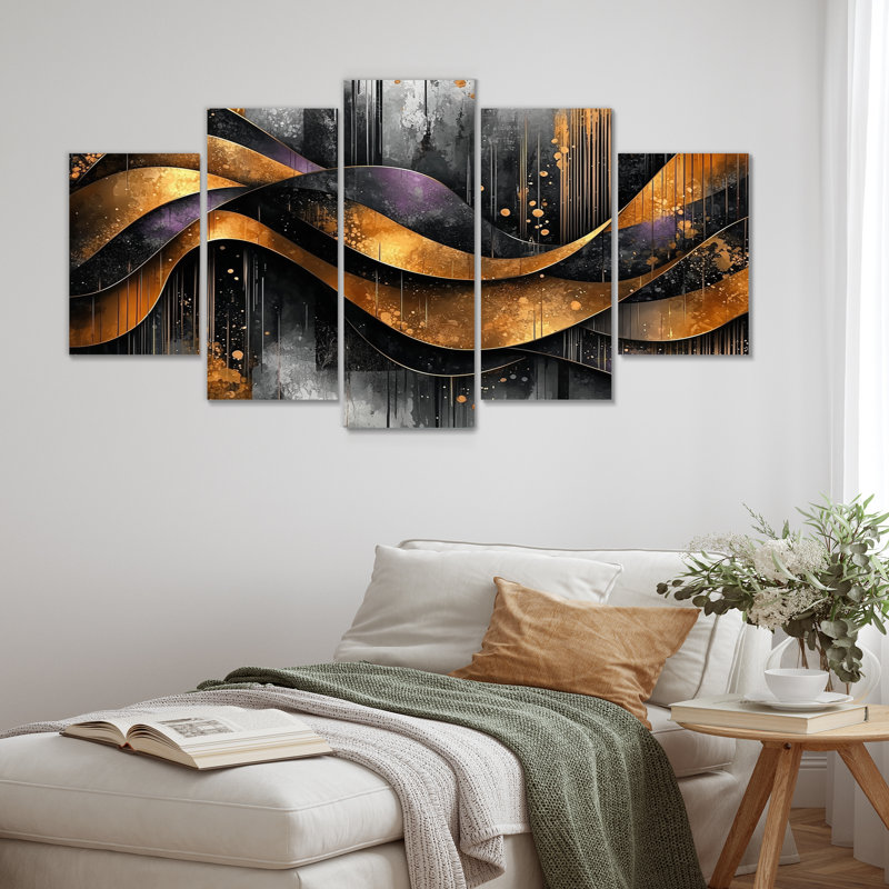 Nuseyba - Fractals Wall Art - ensemble d'art mural moderne