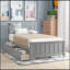 Lit plateforme simple avec deux tiroirs-2101184158