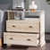 Cydny Classic Open-Top 2-Drawer Nightstand