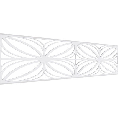 24.25'' H x 94.5'' W x 0.38'' D Expanded Cellular PVC Wainscot Panelling
