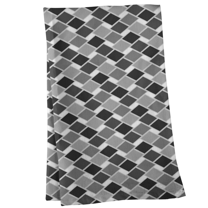 Mcguigan Tea Towel Kitchen Towel, Black, Poly Twill