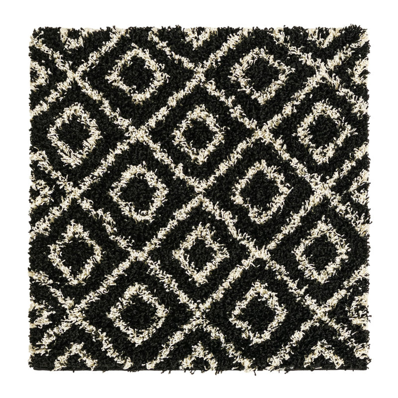 Arold Geometric Indoor Rug, Square 3'3"