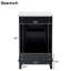 Meuble-lavabo de 20 po avec lavabo en céramique noir-2087079028