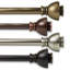 Ensemble de quincaillerie à rideaux simple 5 côtés pour fenêtre à baies Haubstadt-356002742-269893182