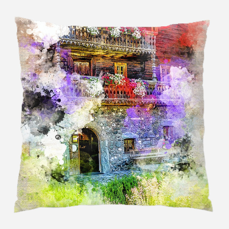 Coussin décoratif, Microsuède, Intérieur