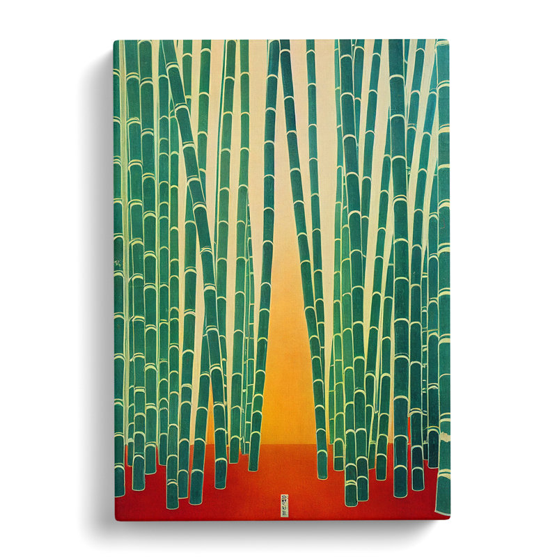 CAN-V0523-177X Bamboo Forest Vol.2 - Wrapped Canvas Print, 50cm H x 35cm W x 3cm D