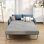 Matelas en mousse à mémoire de forme de 4 po pour canapé-lit, L 72 po x l 53 po, matelas seulement