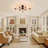 Jacobson Semi Flush Mount  8-light Sputnik Ceiling Light Modern Ceiling Light For Living Room and Bedroom-134830779