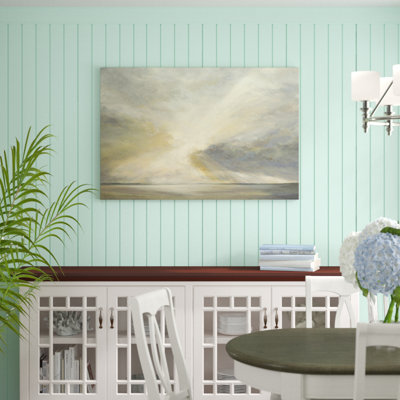 Sunrise on the Bay by Sheila Finch - Painting Print