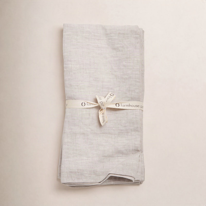 Linen Napkin, Stone