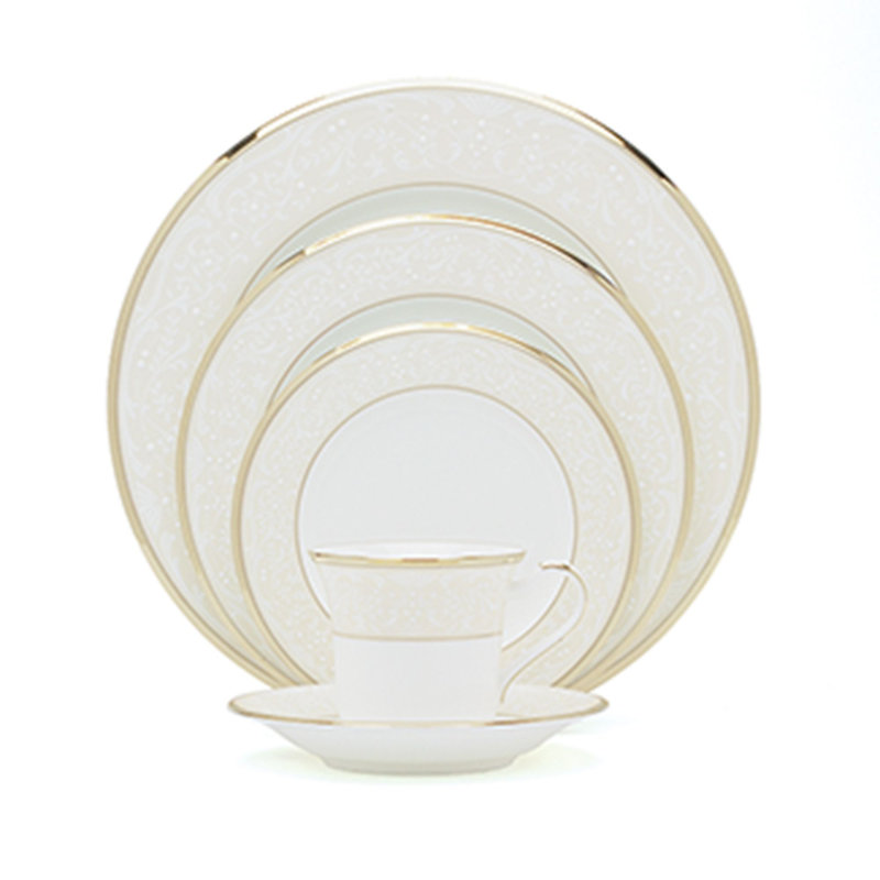 Noritake White Palace 5-Piece Place Setting - Thumbnail 3