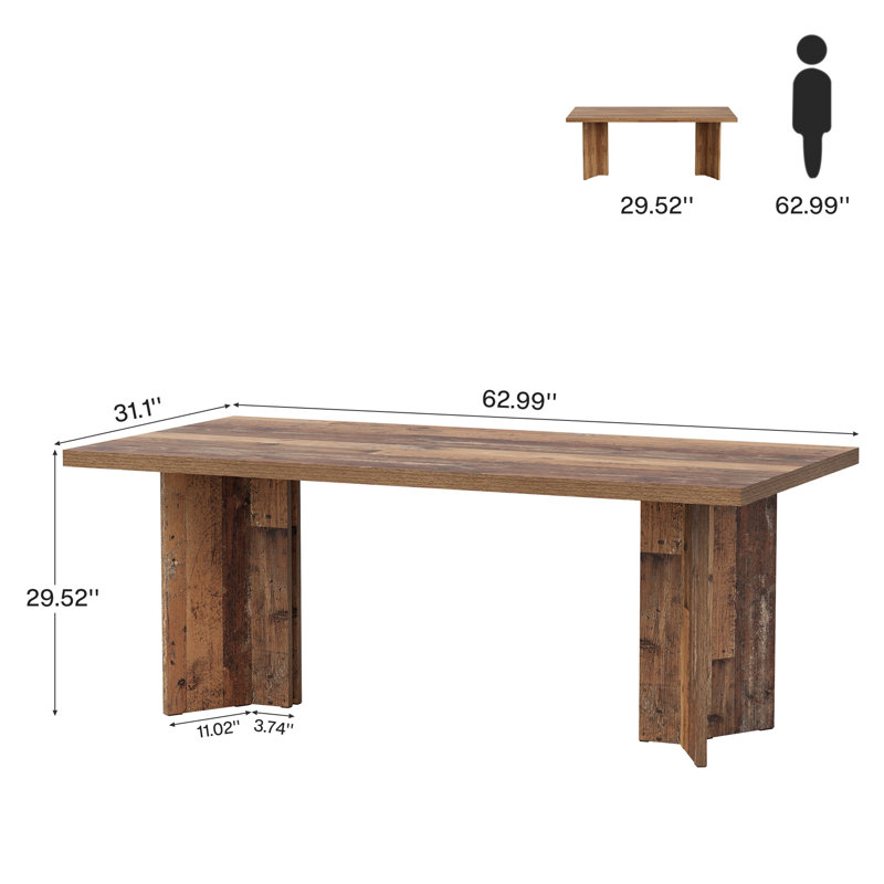 Rectangular Conference Table, Modular Seminar Table