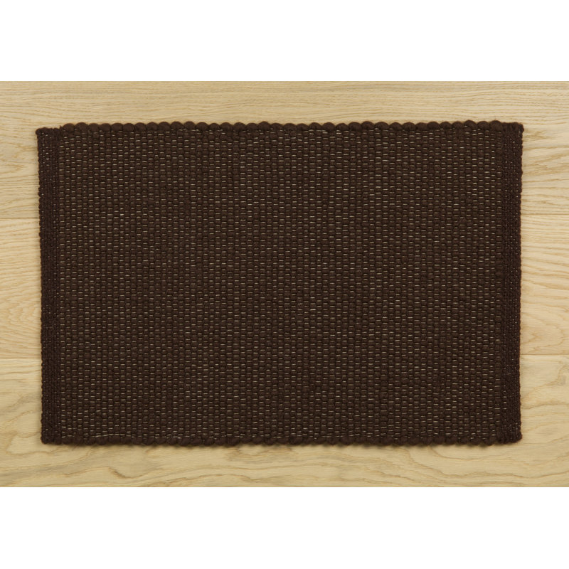 Solid Colour Wool Area Rug, Runner 80 x 200 cm