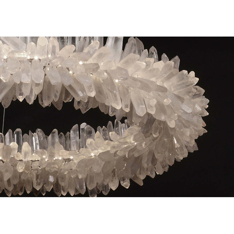 Roxi 1 - Light LED Chandelier, 7.13" H x 48" W x 48" D, Polished Nickel