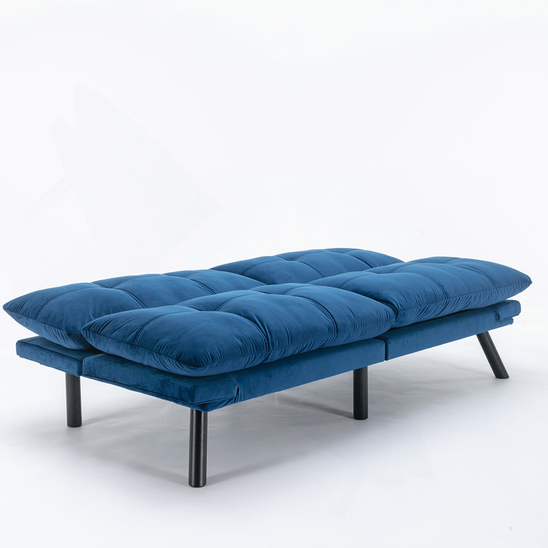 Canapé-lit pliant convertible bleu marine, Bleu marine