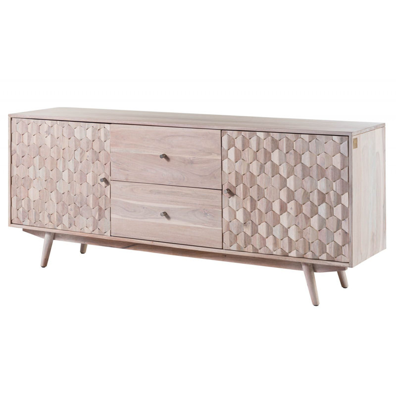 Mosayk 180cm Solid Wood Sideboard