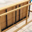 Chaise longue d'extérieur en rotin de patio