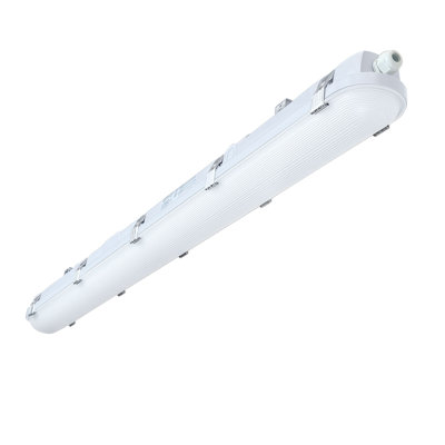 4FT LED Vapor Tight Light, 60W CCT Selectable 0-10V Dimmable Fixture