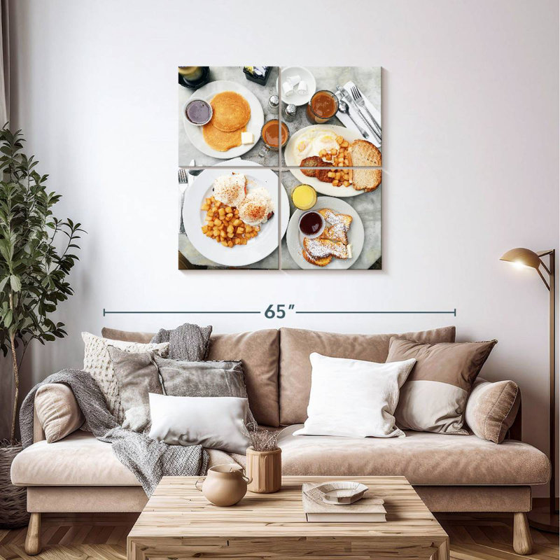 Yarlin Brunch Feast, 38" H x 38" W