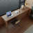 Brown Rectangular Solid Wood with 4 drawers desk-1514331312