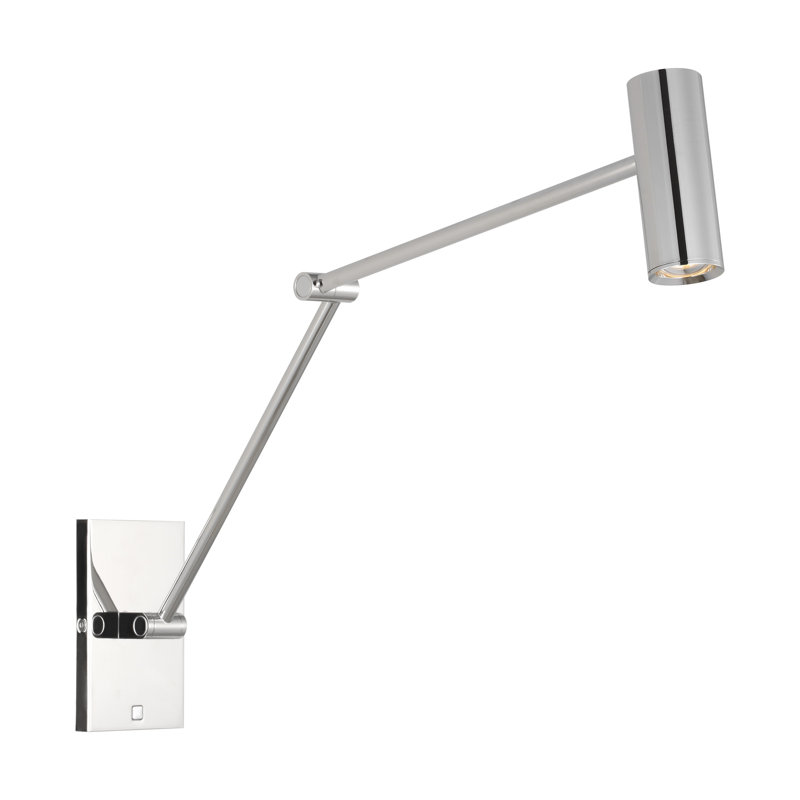 Ponte 1 - Light LED Swing Arm, Polished Nickel