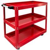 3 Tier Rolling Tool Cart, 440 Lbs Capacity Industrial Service Cart With Wheels