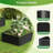 6X3X1.5Ft Rectangular Galvanized Raised Garden Beds – 36" Tall Large-Capacity Metal Planter Box For Outdoor Gardening Vegetables-626939992-626939995