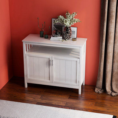 Ashalina Sideboard Buffet Server Cupboard Storage Cabinet Adjustable Shelf