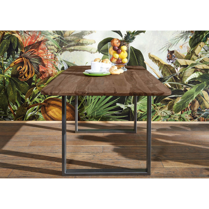 Toronto Solid Wood Dining Table, H76 x L200 x W90cm