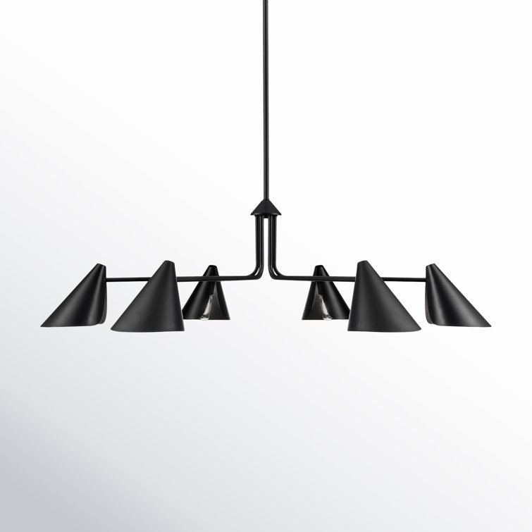 Ishida 6 - Light 41" Wide Chandelier