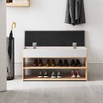 Linen Upholstered Bench