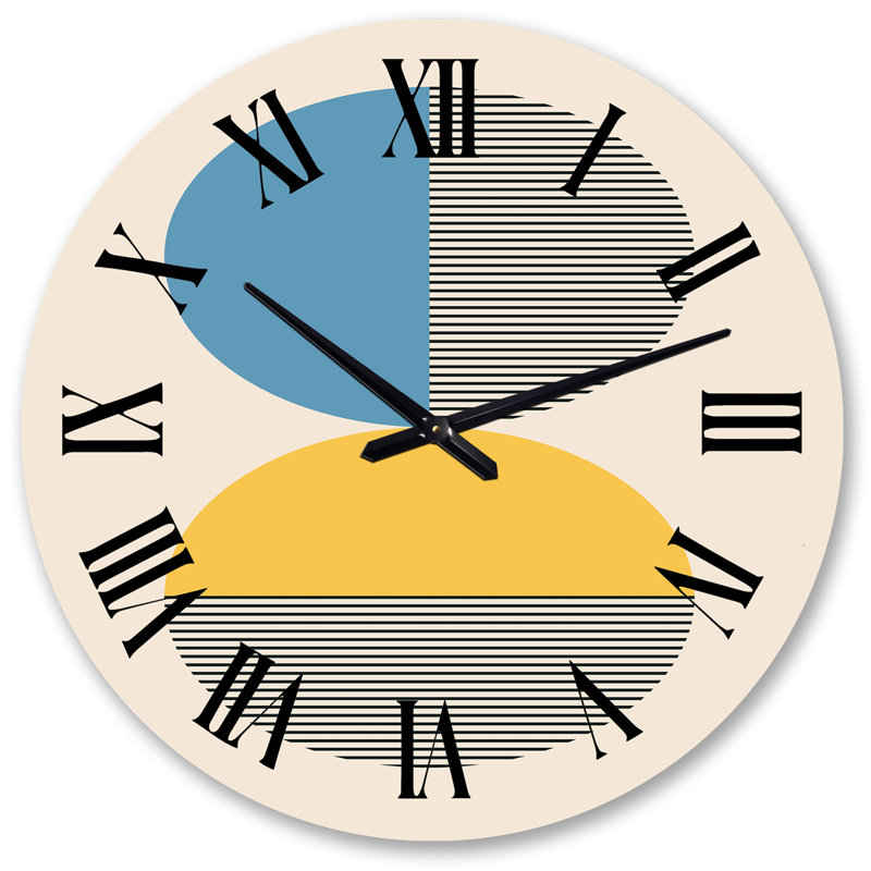 Horloge murale surdimensionnée Minimal, Grand