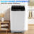 Homdox 2.1 cu. ft. High Efficiency Portable Automatic Washer with Drain Pump for Apartment, Home, Dorms, Rv