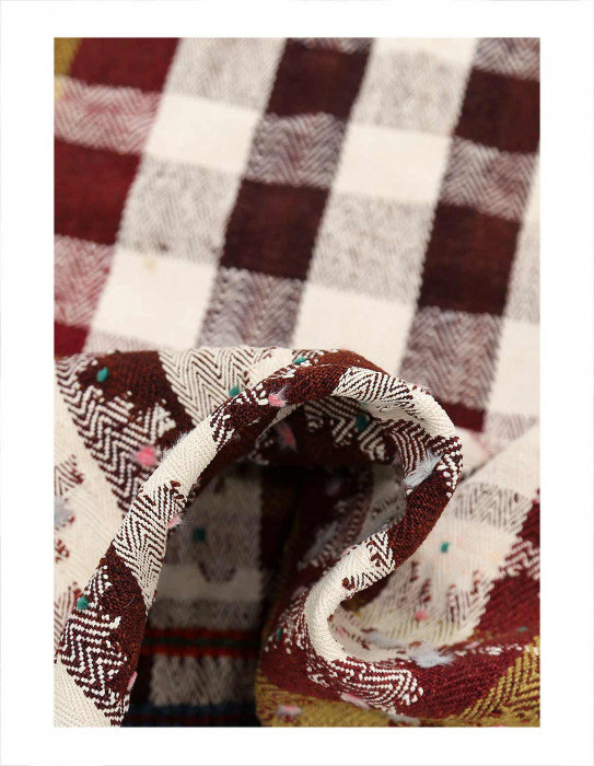 Fine Hand woven Flat Weave vintage Sumak 2'8"X 8'2"