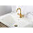 Single-Hole 2-handle Bathroom Faucet with Drain Assembly-92166692