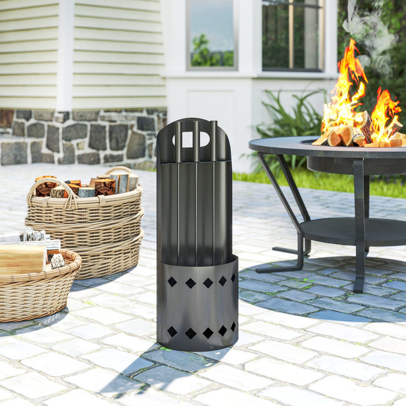 Metal Fireplace Tool Set