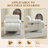 Jakeim 28‘’ Upholstered Teddy Armchair with Pillow-1156152351