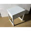 Table de chevet moderne et minimaliste blanche, convenant à la vie en appartement, table de chevet compacte avec tiroir en bois, chambre de style, assemblage rapide