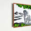 Art mural en métal Horse Moss